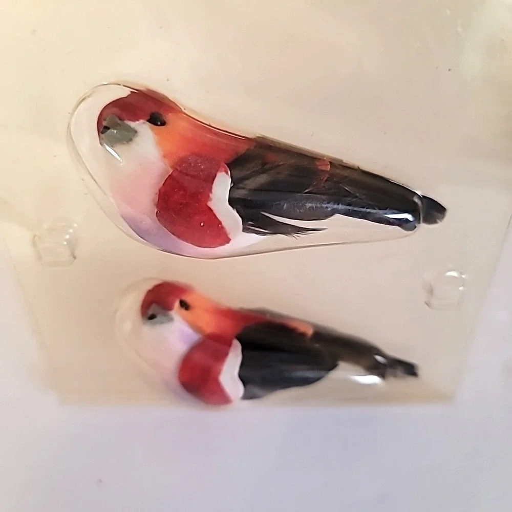 NOS Lot of 7 Colorful Craft‎ Birds 3
